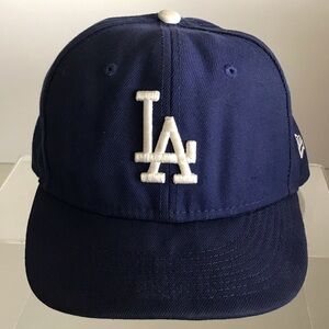Los Angeles DODGERS Team N/ew Era 9FIFTY Navy & White OSFM Snapback Hat Cap